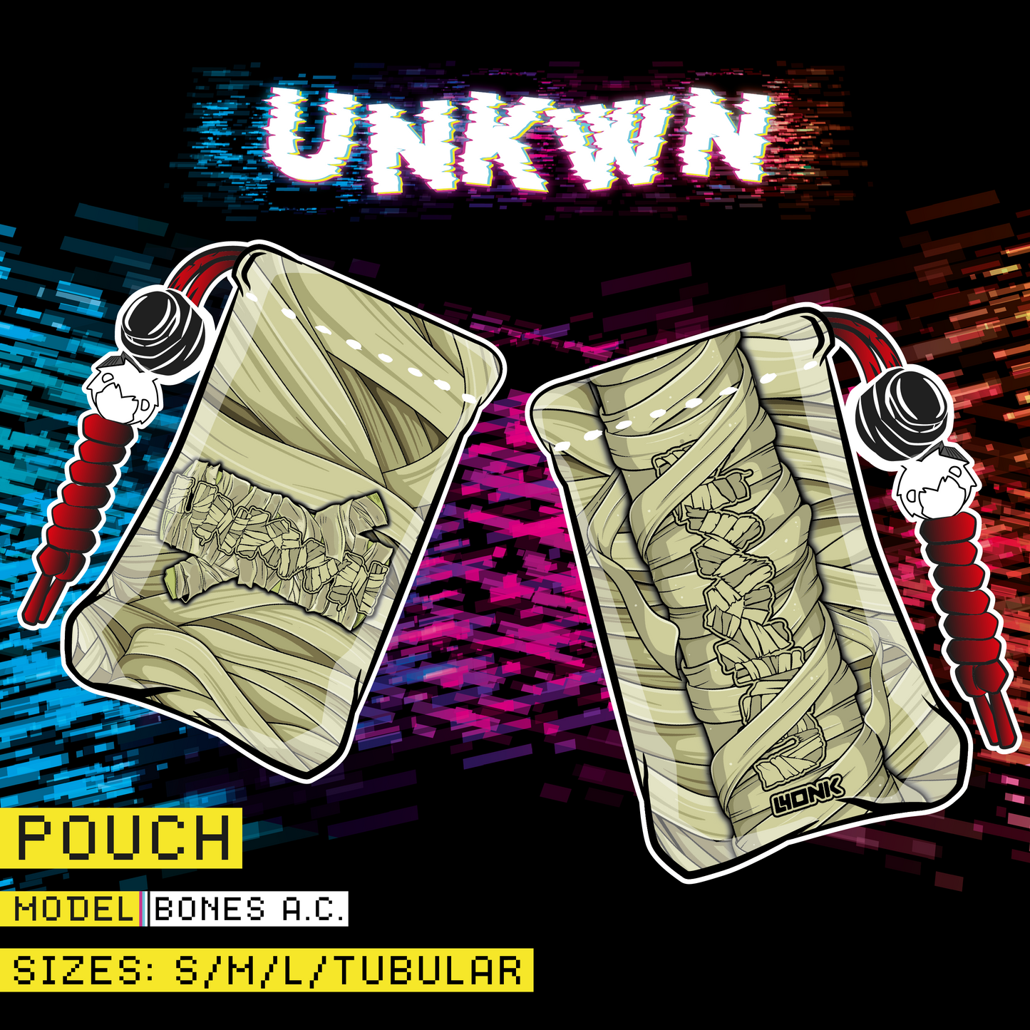 UNKWN - POUCH - BONES A.C.