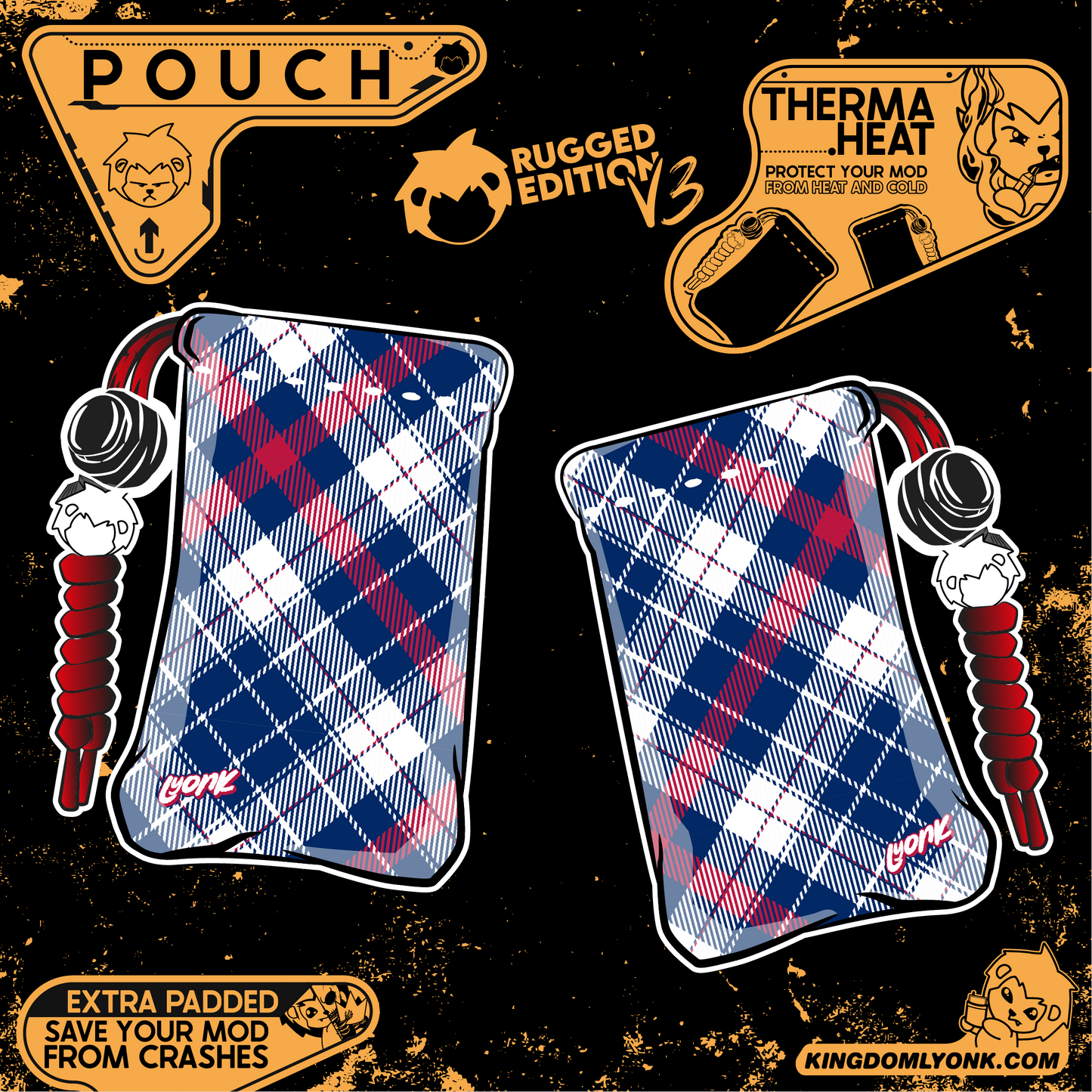 Rugged Edition V3 - Pouch - Freedom Flannel