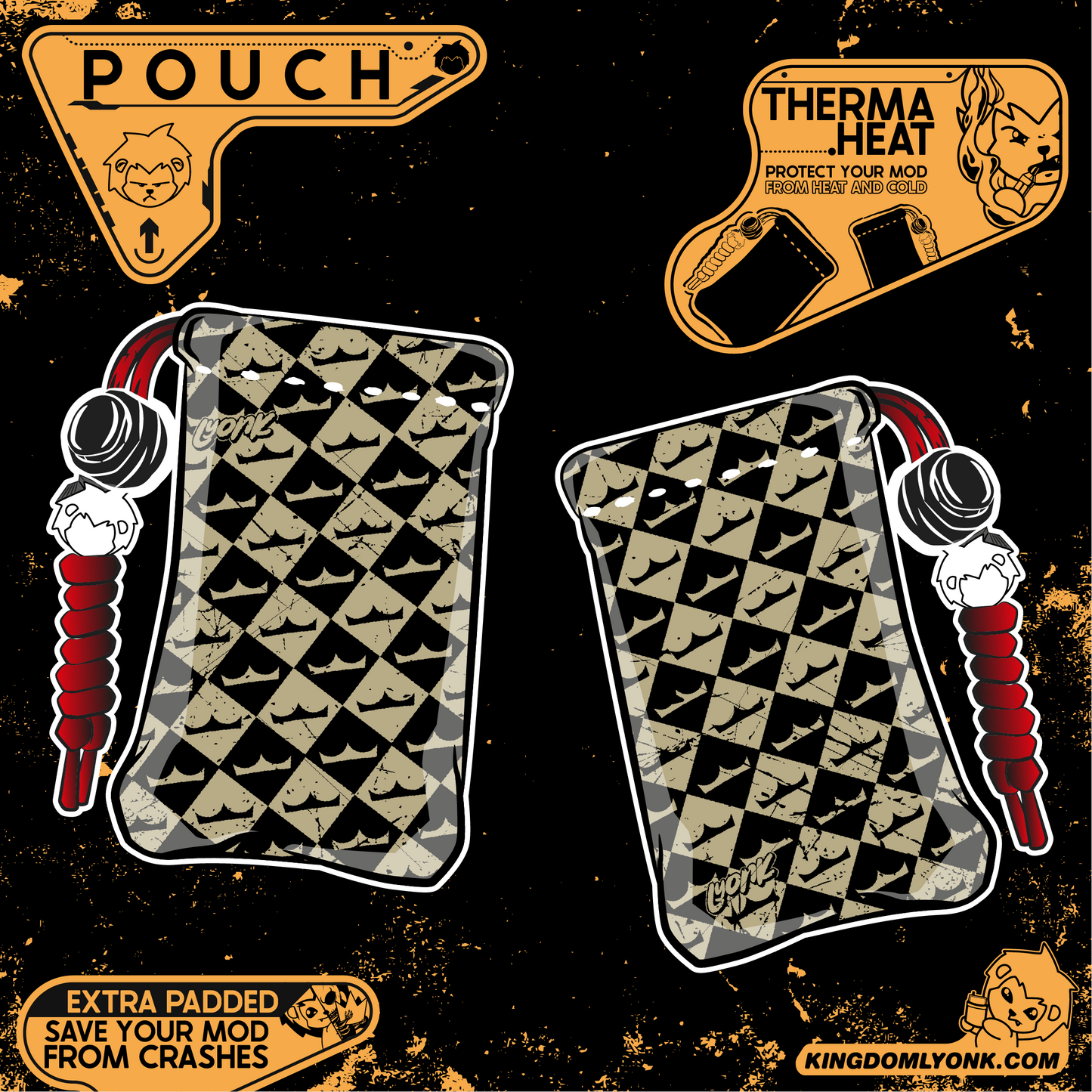 MONARCHY - POUCH - Chess Vintage