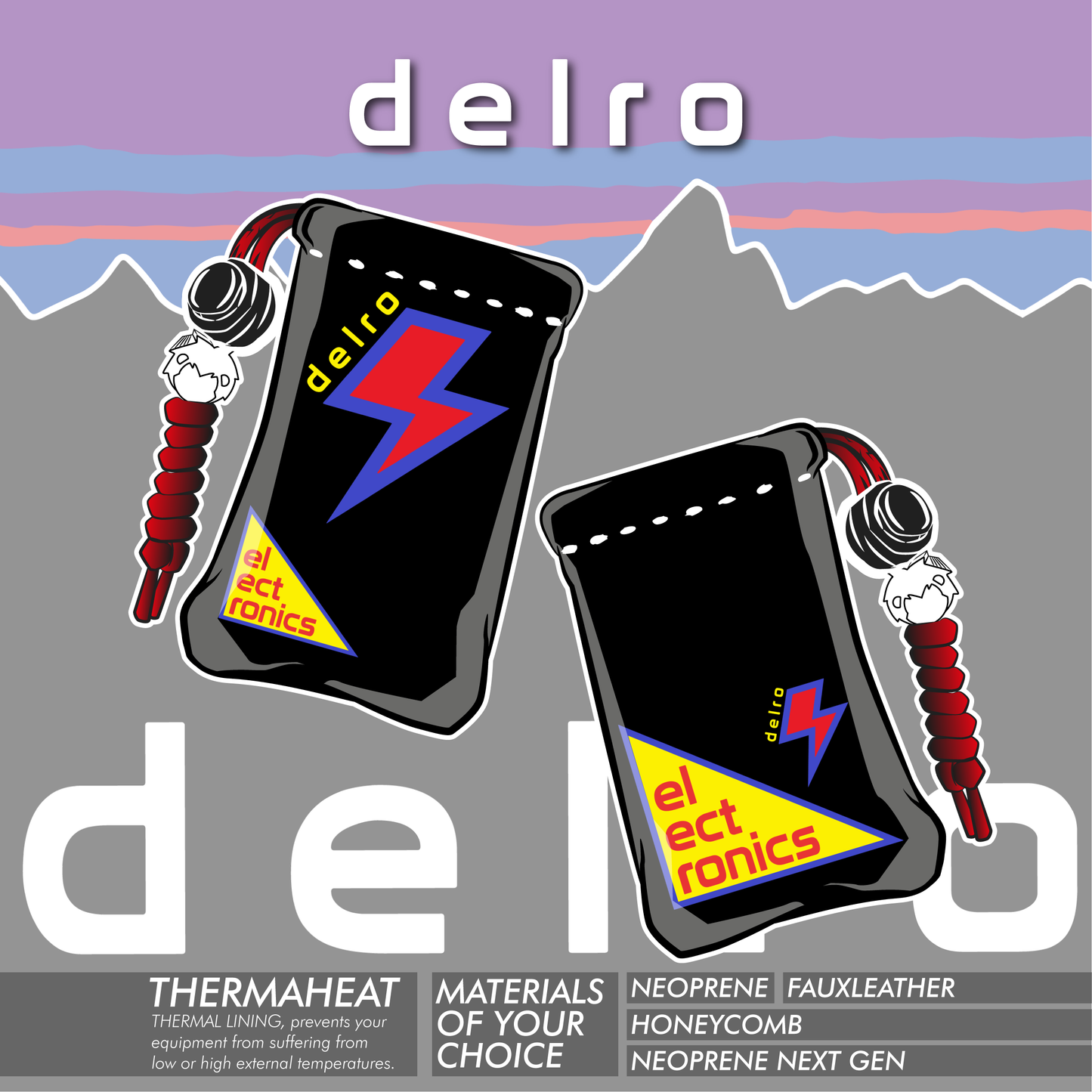 Delro - Pouch - lightning