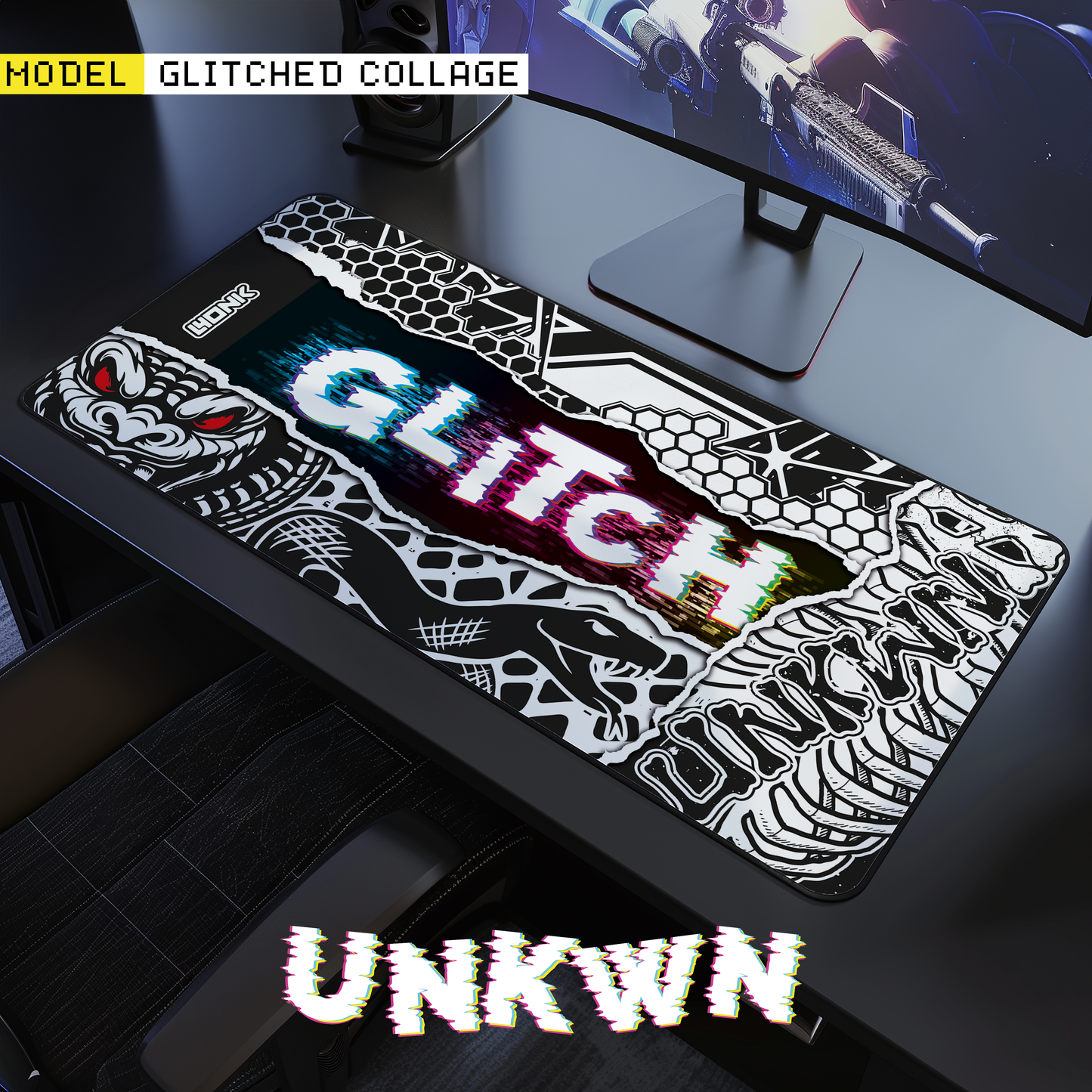 UNKWN - GLITCHED COLLAGE