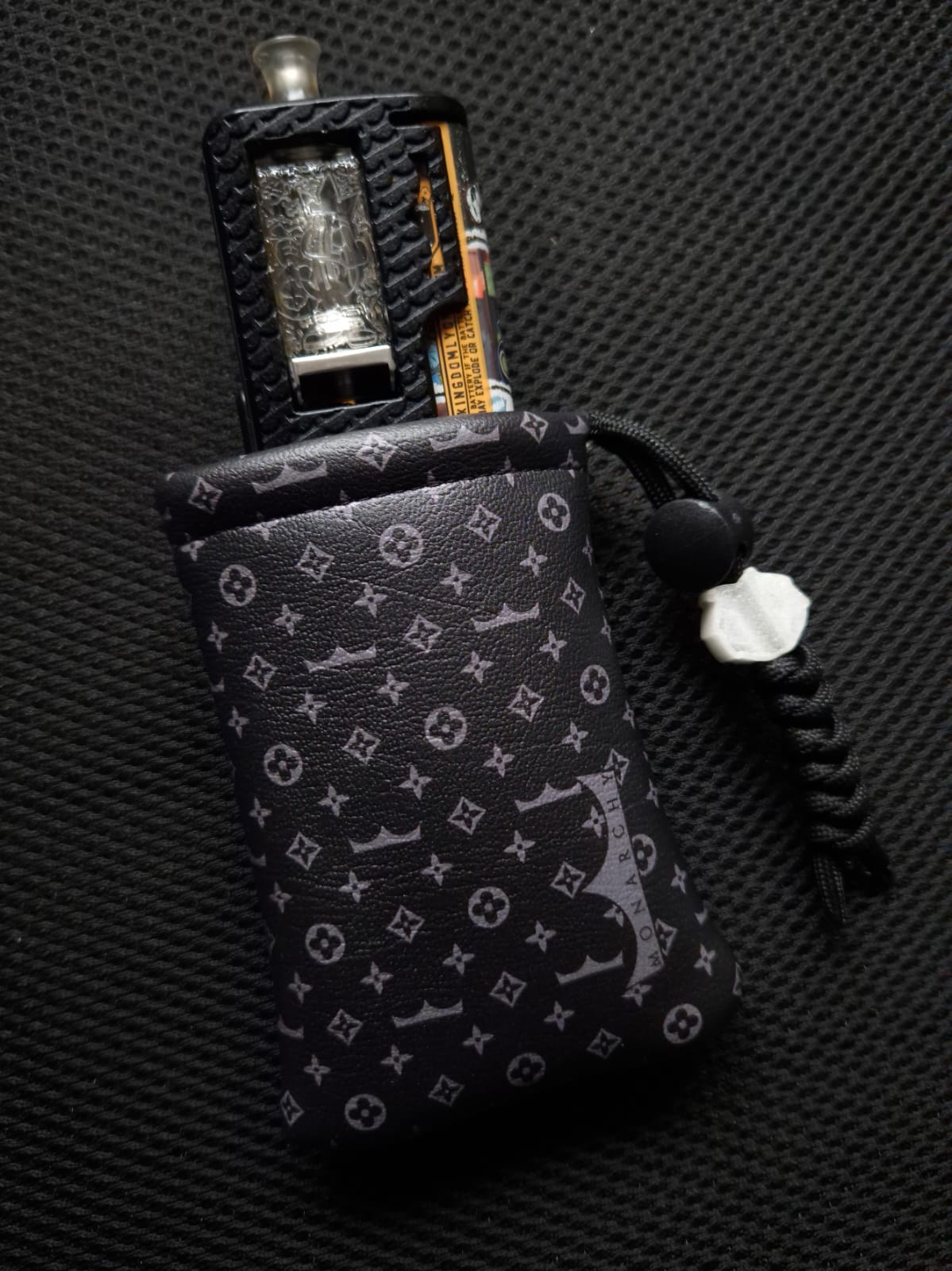 Ready to ship - Luxury Black - FauxLeather