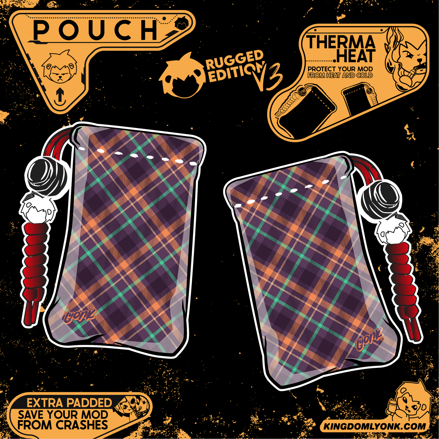 Rugged Edition V3 - Pouch - Prism Flannel