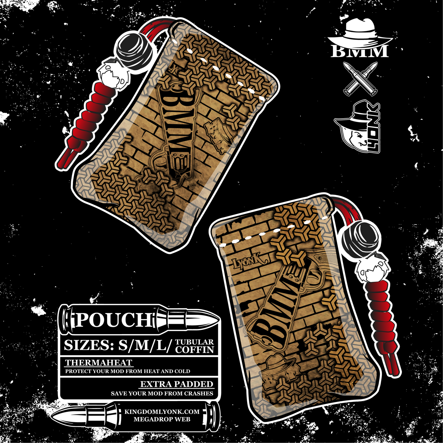 BMM - POUCH - REVOLVER MIXED