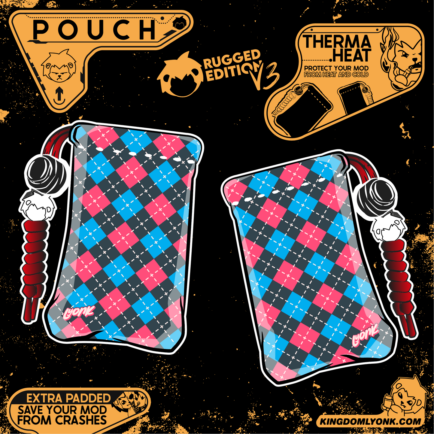Rugged Edition V3 - Pouch - Patriot Argyle