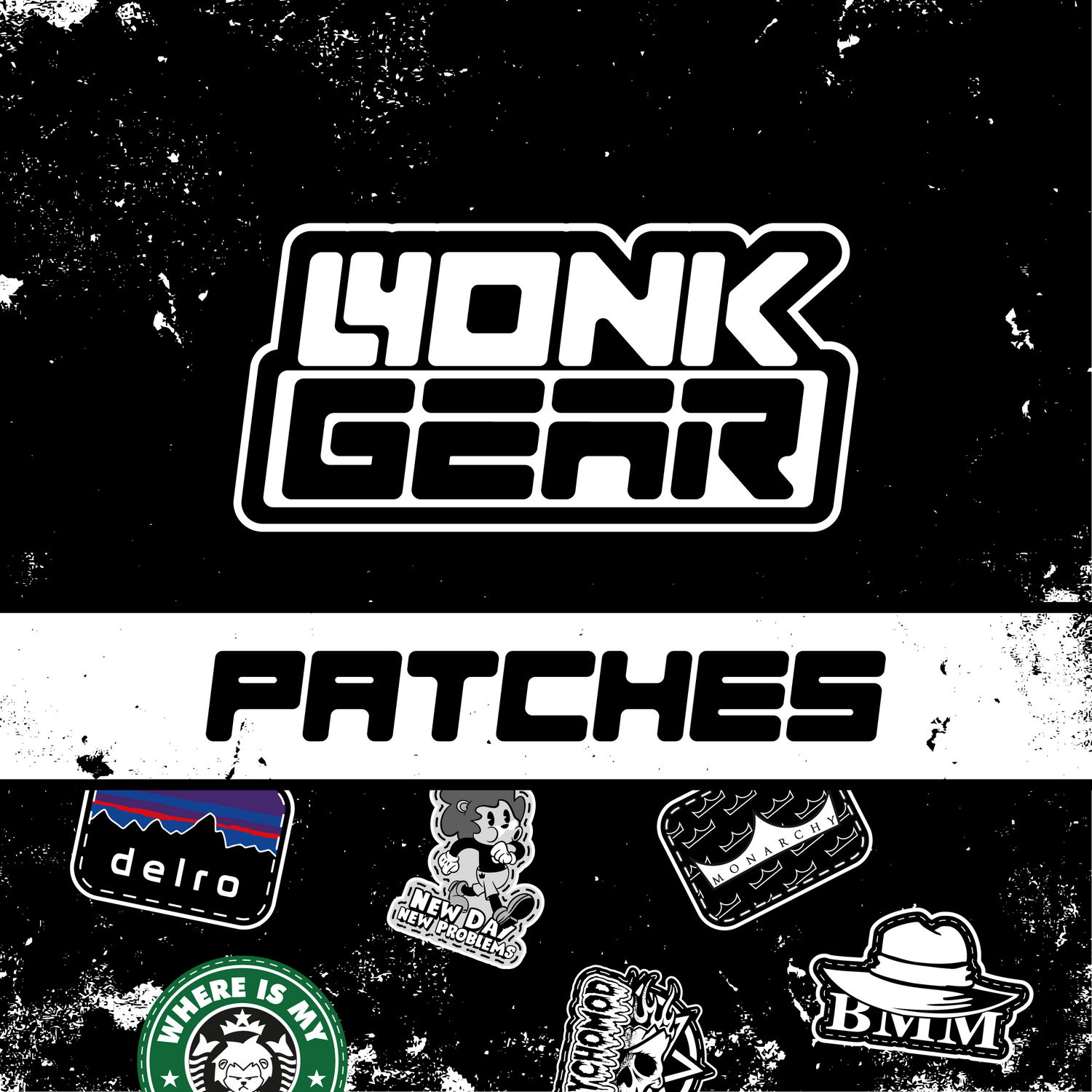 LYONK GEAR PVC PATCH