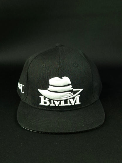 Snapback Big logo Embroidery White