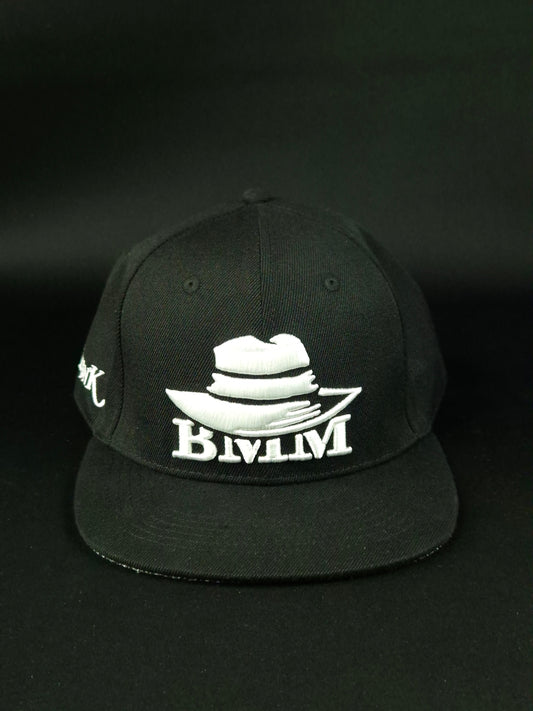 Snapback Big logo Embroidery White
