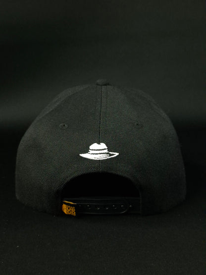 Snapback Big logo Embroidery White