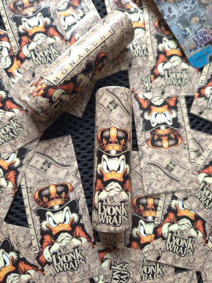 Monarchy Duck Dollar 18650 / 10 wraps in the package