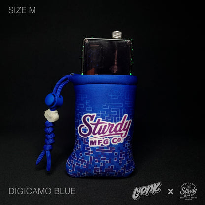 Sturdy - Pouch - Digicamo Blue