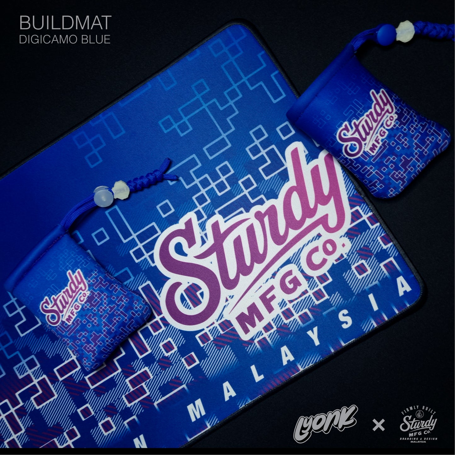 Sturdy - Buildmat - Digicamo Blue