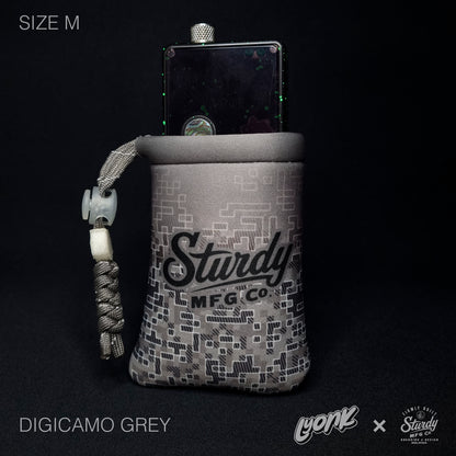 Sturdy - Pouch - Digicamo Grey