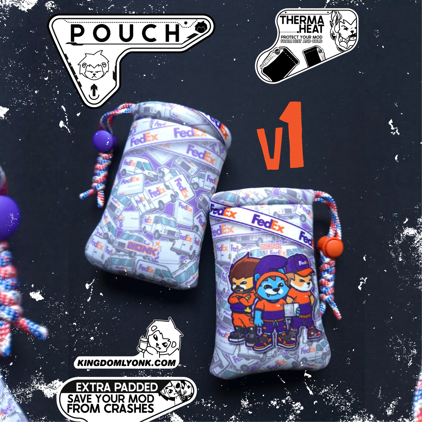 Deliver Dreams Fedex Stickers Bomb