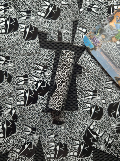 Goyard Black and White Distorted / 10 wraps in the package