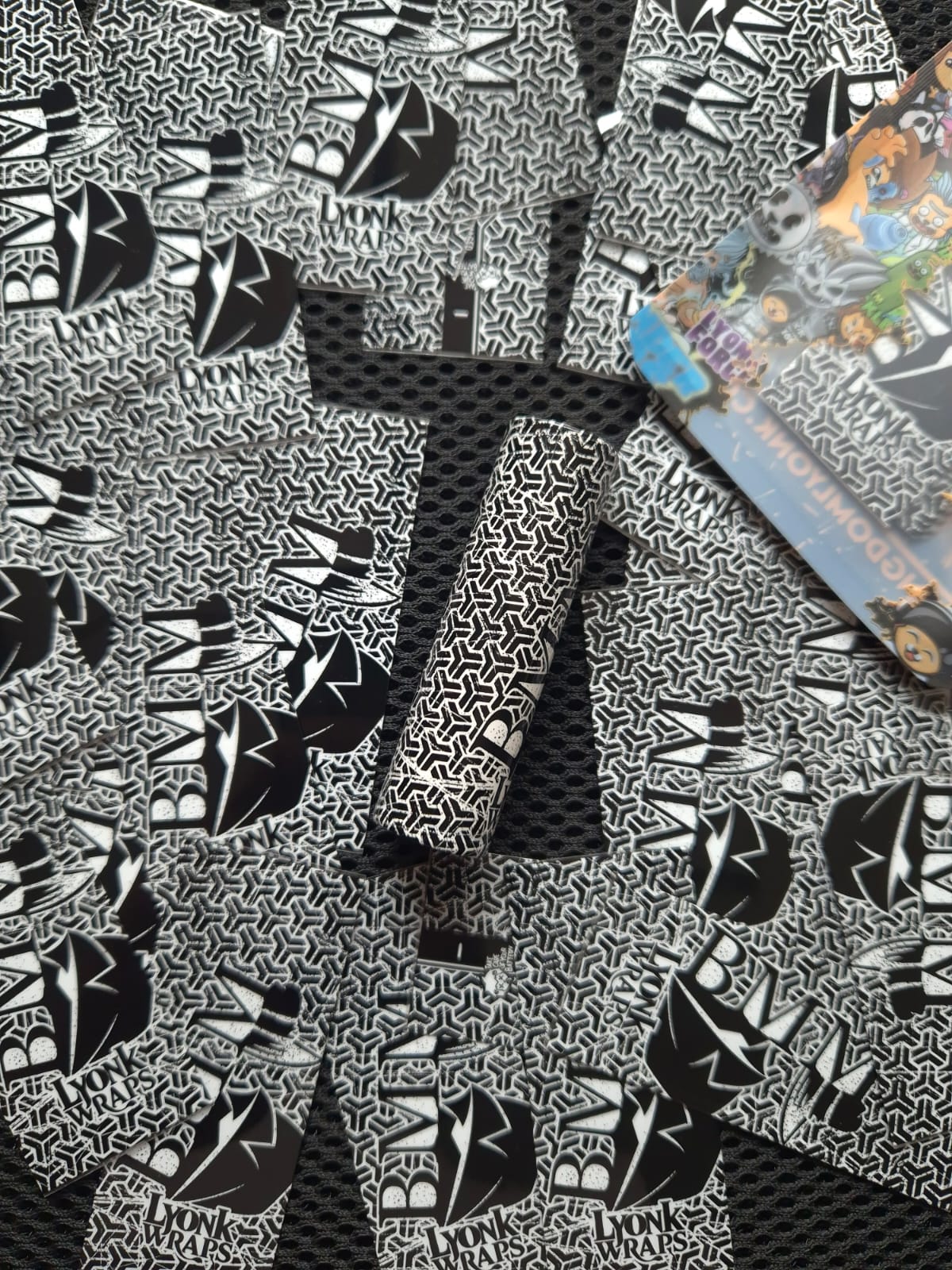 Goyard Black and White Distorted / 10 wraps in the package