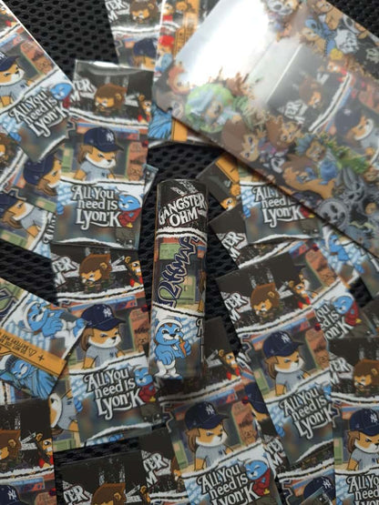 Lyonk Hearts / 10 wraps in the package