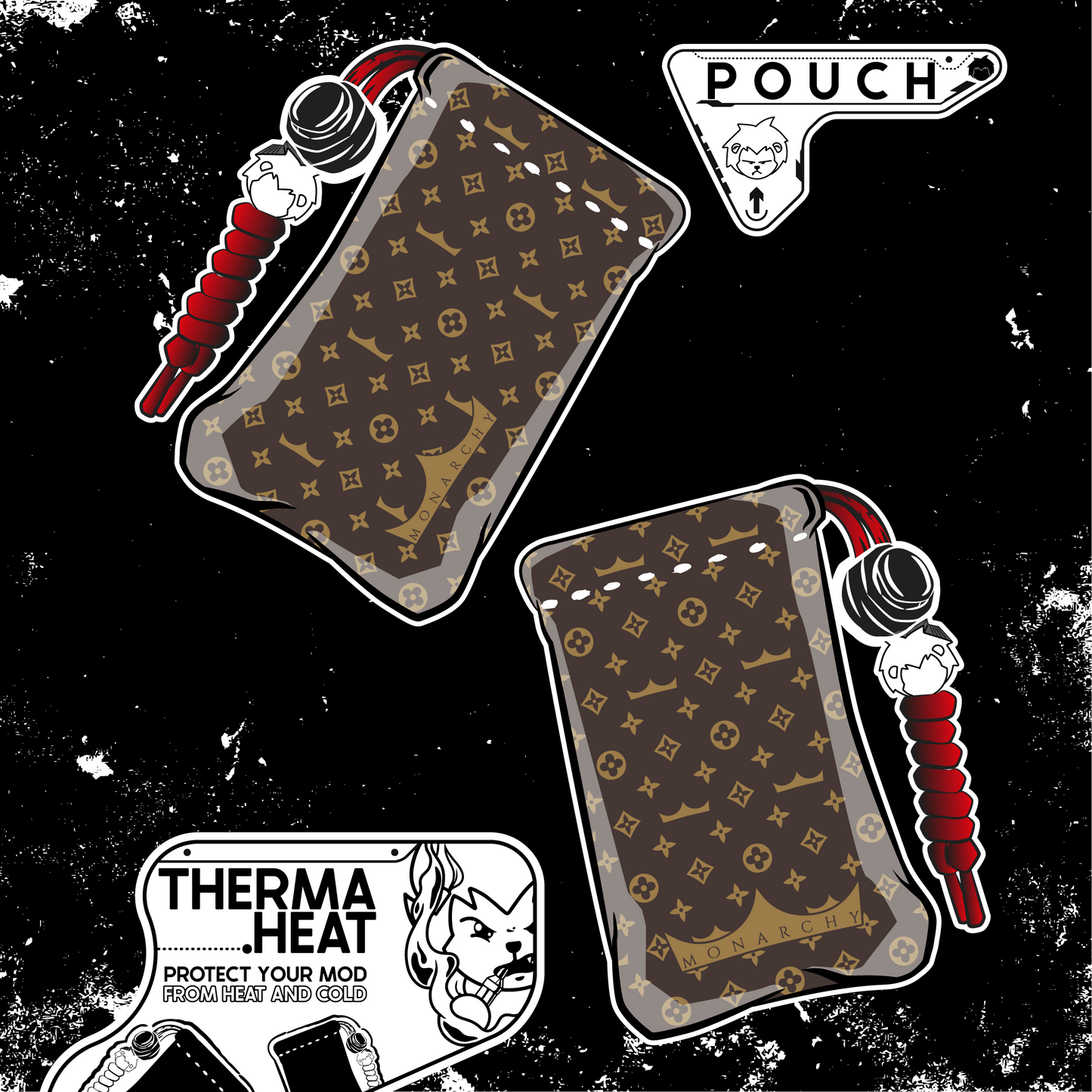 MONARCHY - POUCH - Luxury