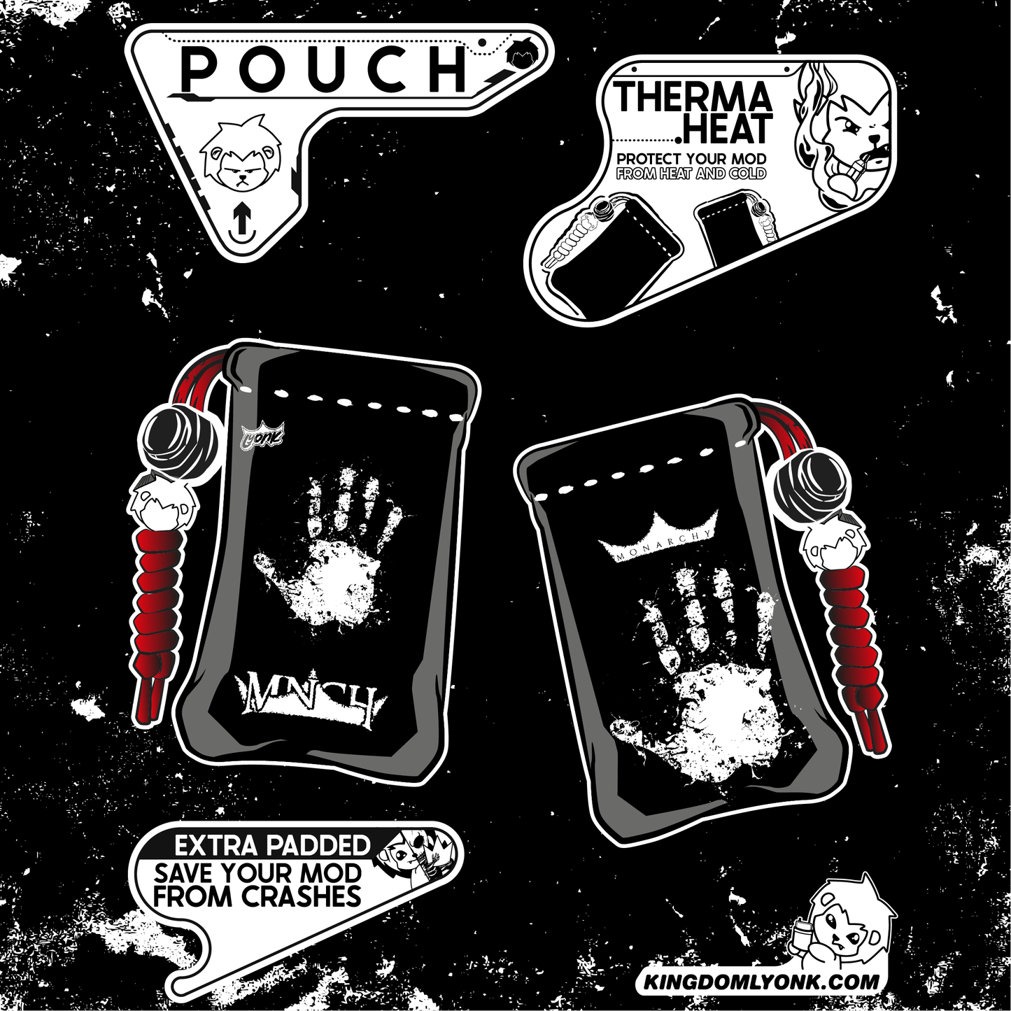 MONARCHY - POUCH - Hand Of Saruman