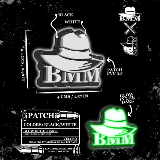 PVC PATCH - BMM - HAT LOGO