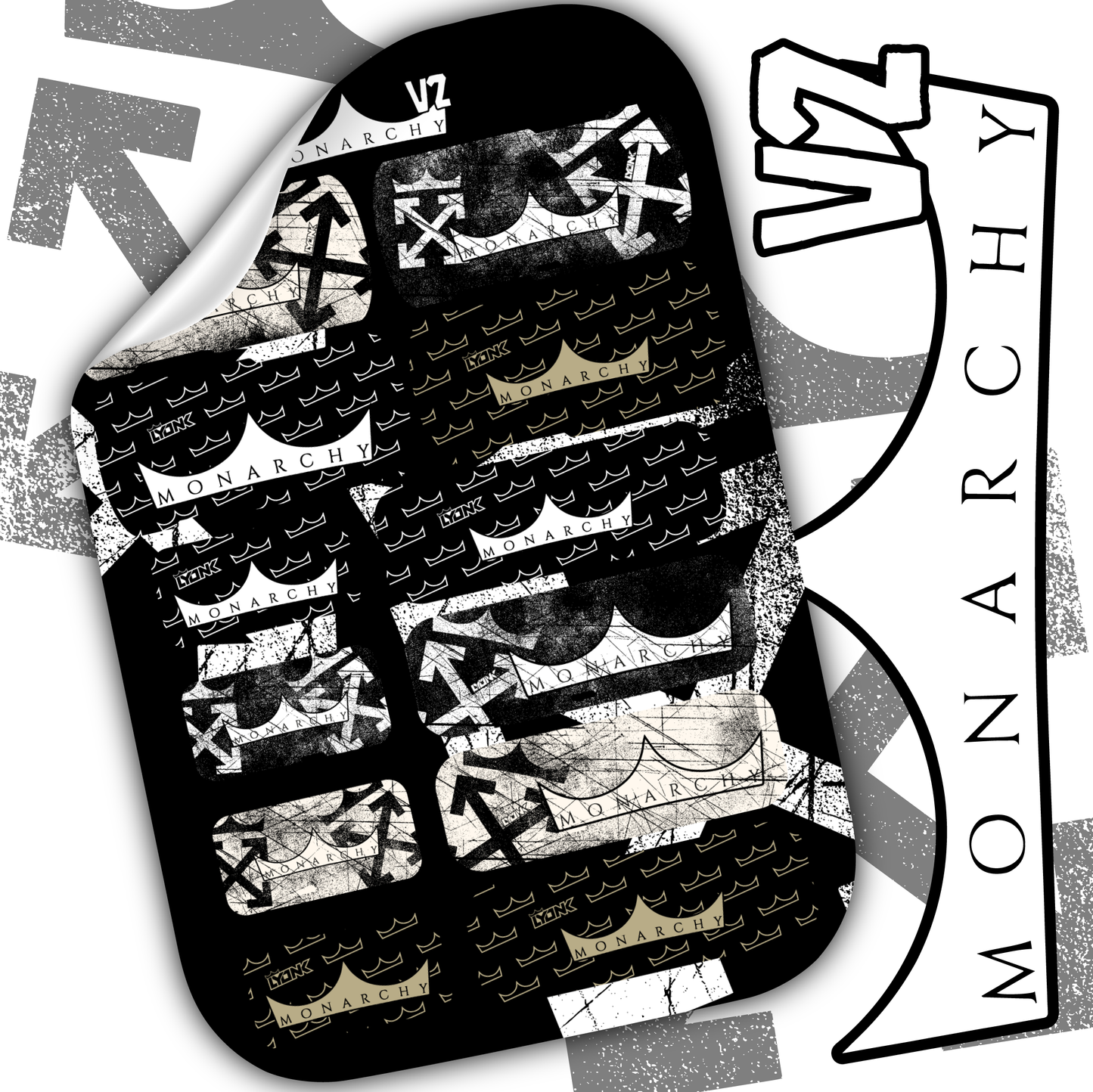PACK STICKERS - Monarchy V2