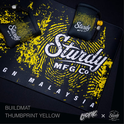 Sturdy - Buildmat - Thumbprint Yellow