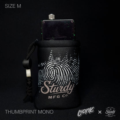 Sturdy - Pouch - Thumbprint Mono