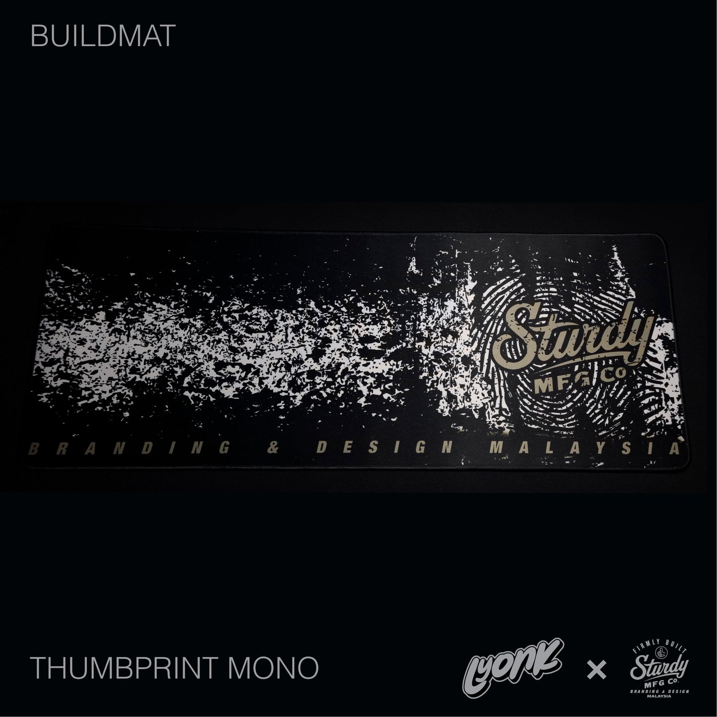 Sturdy - Buildmat - Thumbprint Mono