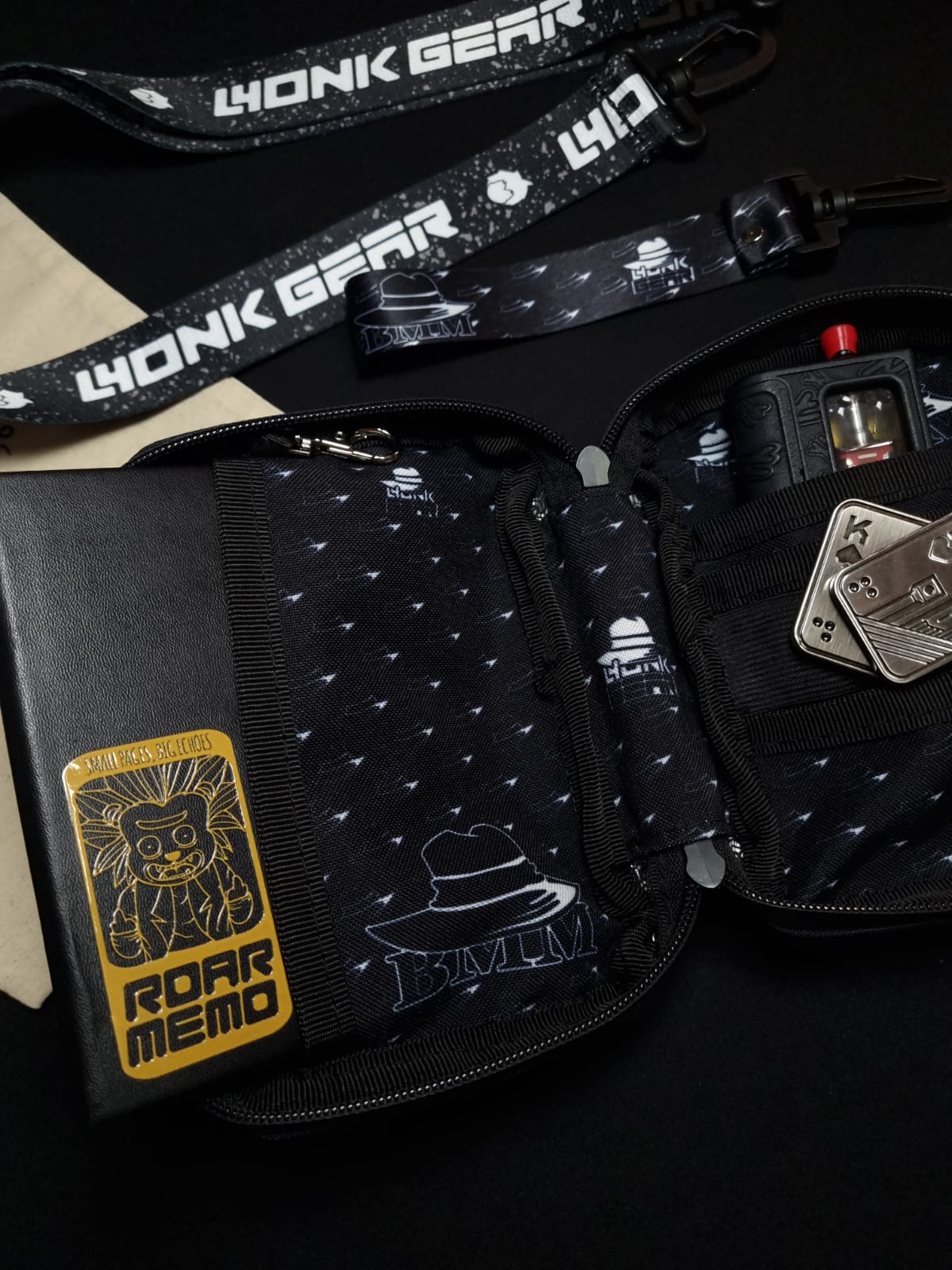 LYONK GEAR - Weekender - BMM - Hat BLack And White