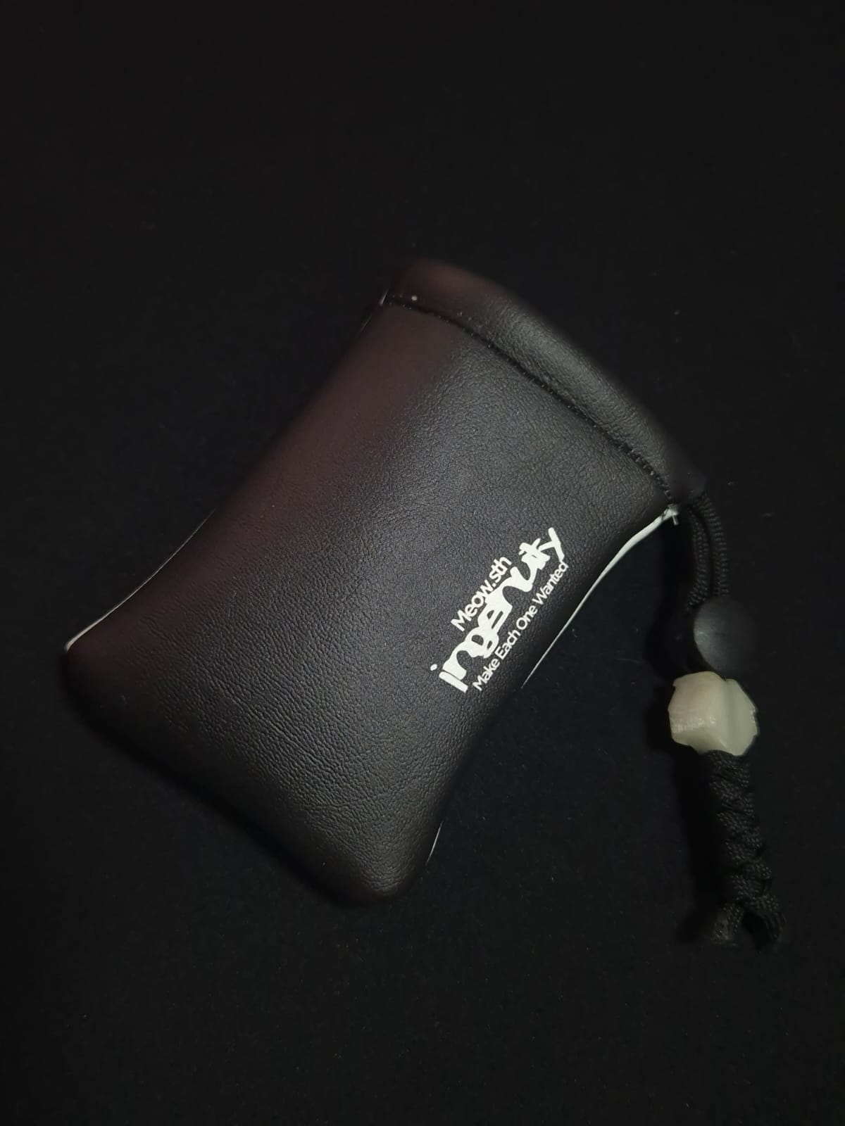 FauxLeather - Meow B/W