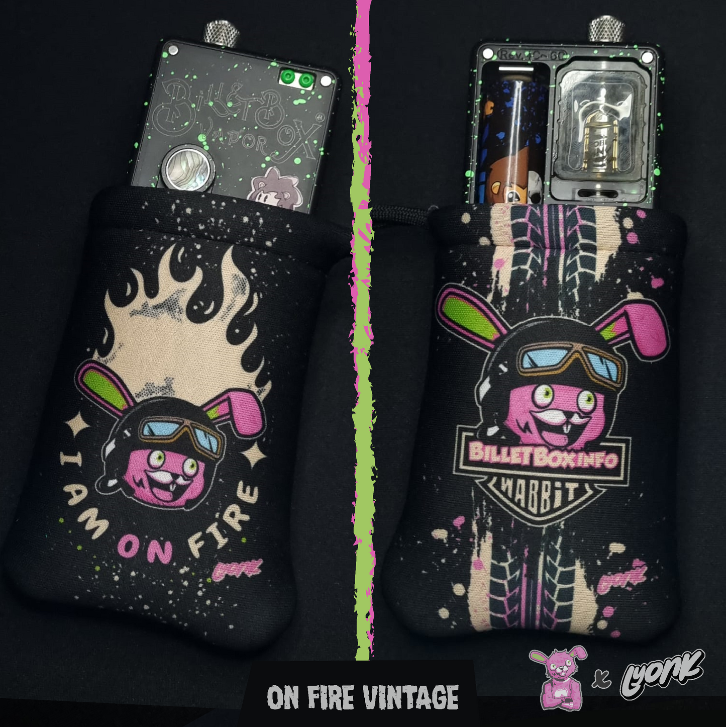 Pouch - On Fire Vintage